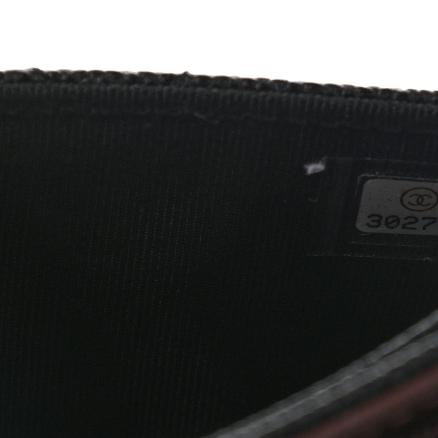 Chanel Caviar Quilted Medium Gusset Flap Wallet Black 8 of 9