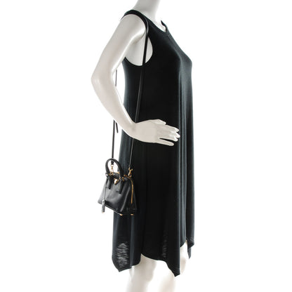 Prada Saffiano Lux Mini Promenade Tote Black 2 of 8