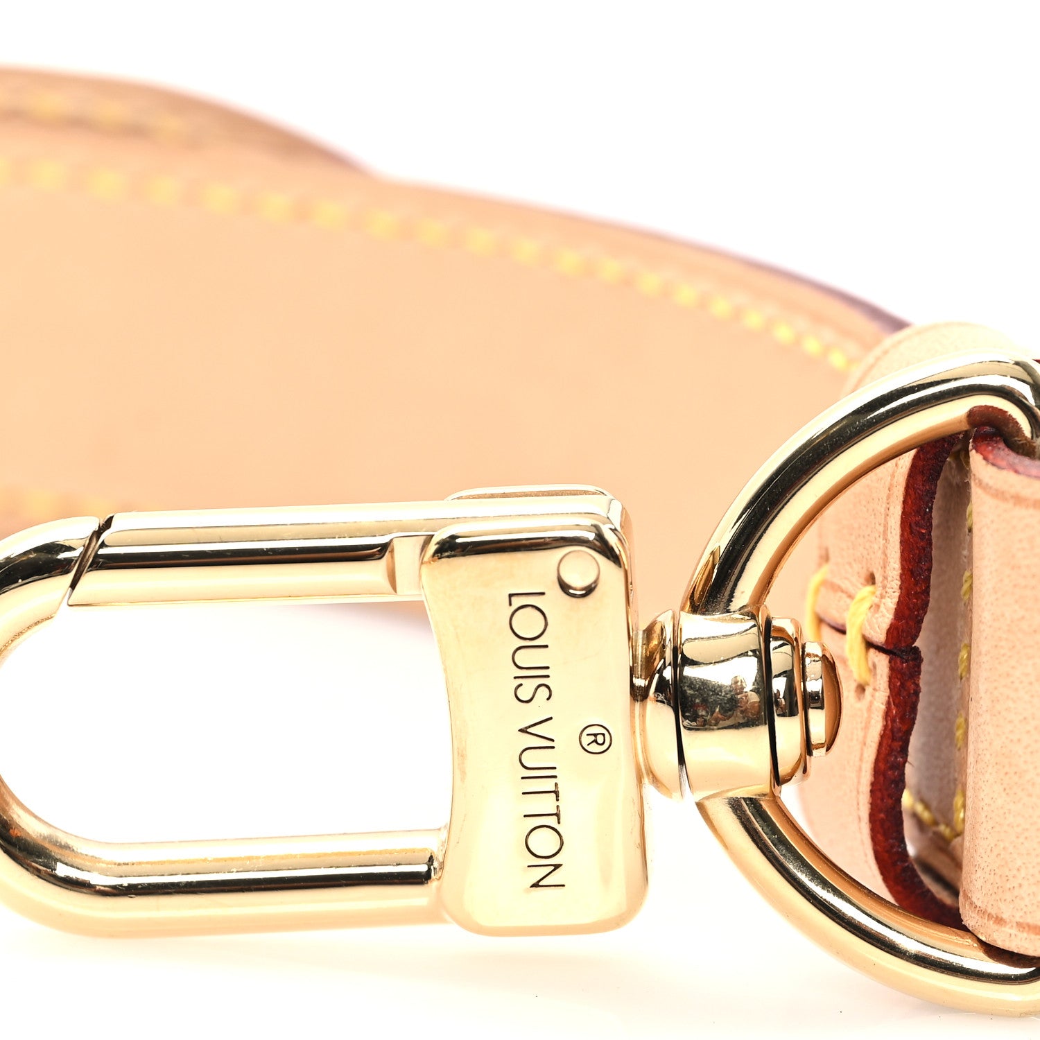 Louis Vuitton Vachetta 16mm Adjustable Shoulder Strap 3 of 4
