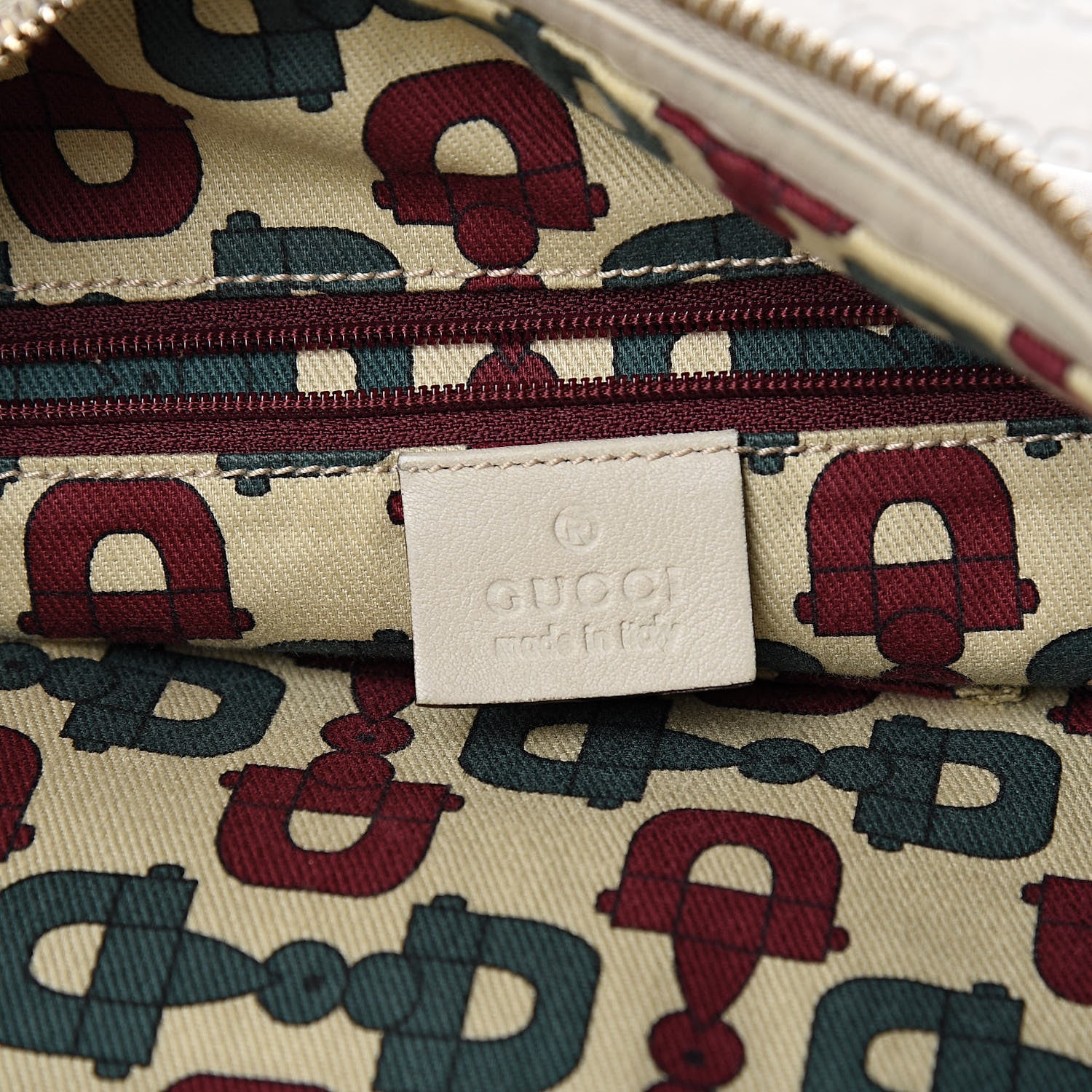 Gucci Guccissima Princy Hobo White 6 of 13