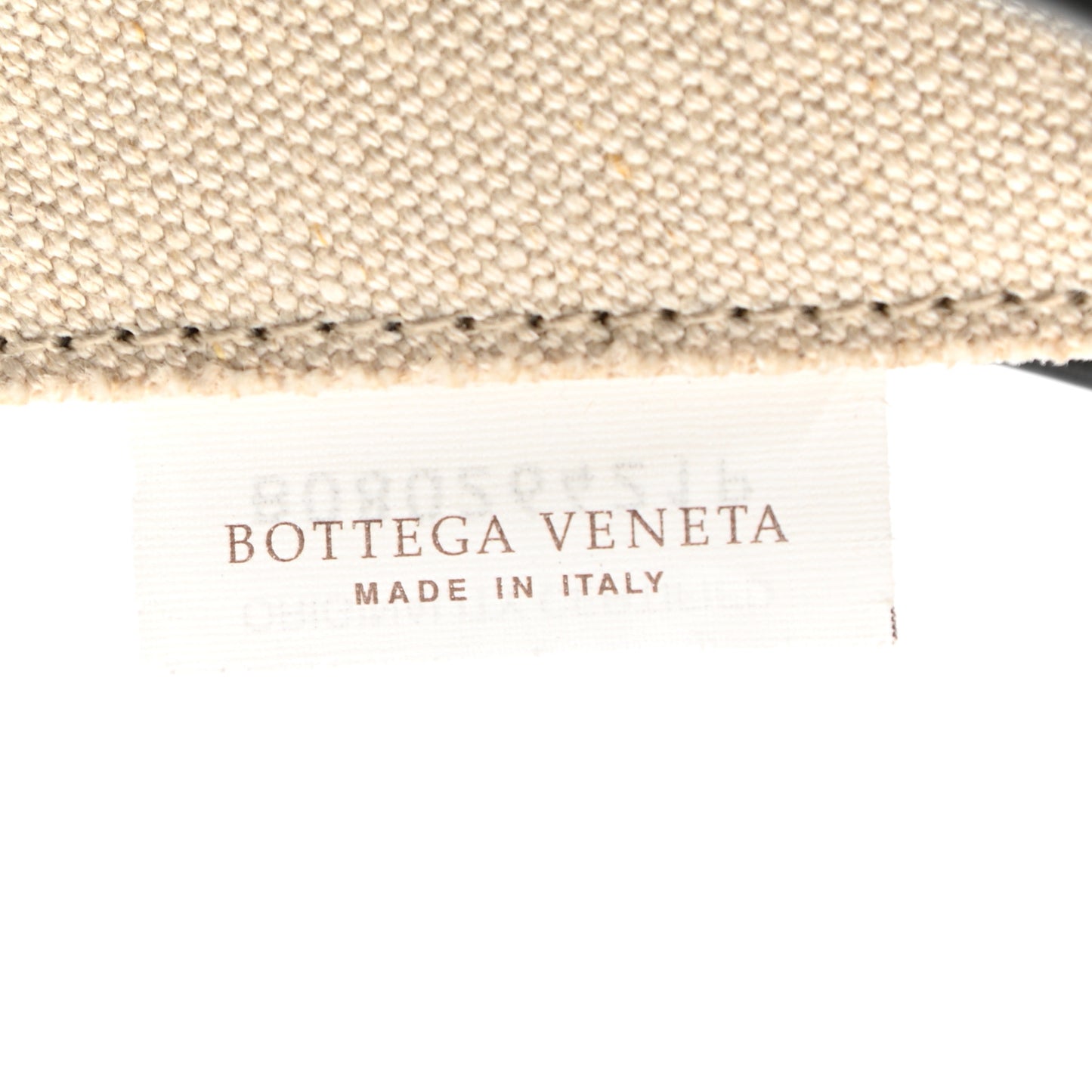 Canvas French Calfskin Small Slip Tote