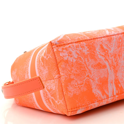 Christian Dior Technical Fabric Toile De Jouy DiorTravel Nomad Pouch Orange 7 of 8