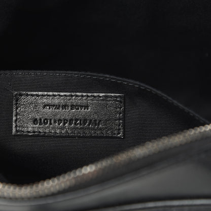 Saint Laurent Calfskin Matelasse Monogram Lou Camera Bag Black 7 of 14