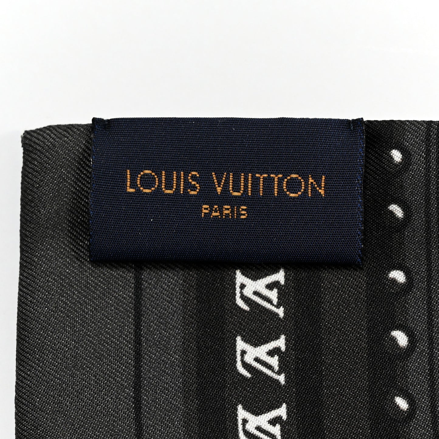 Silk Monogram LV World Bandeau Brown