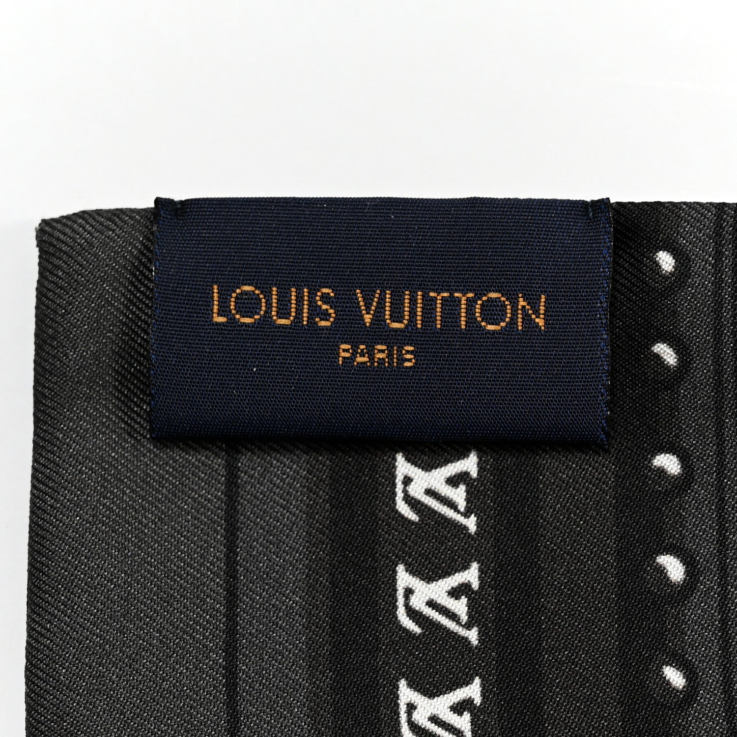 Louis Vuitton Silk Monogram LV World Bandeau Brown 3 of 6