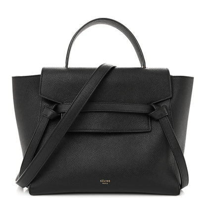 Celine Grained Calfskin Micro Belt Bag Black 1 of 27
