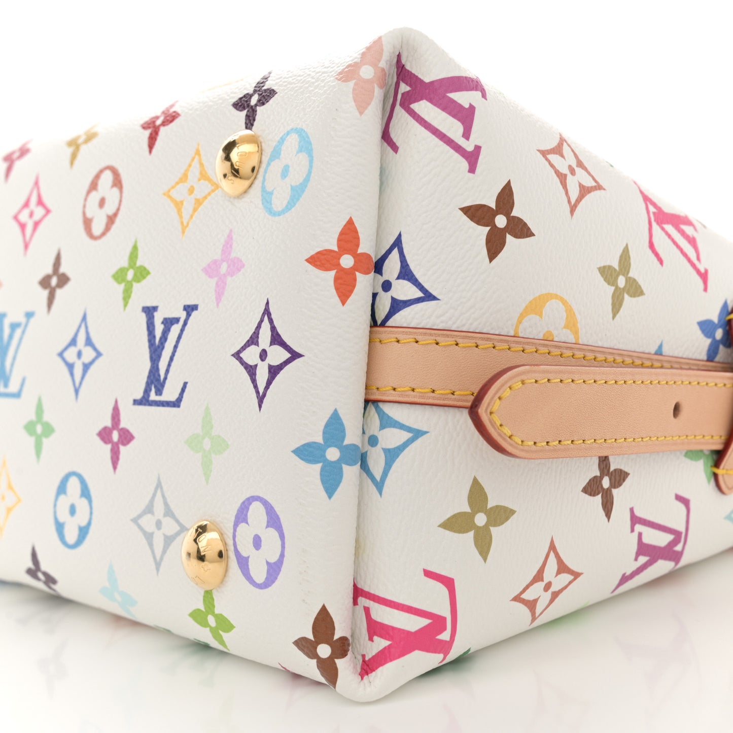 LV X TM Monogram Multicolor CarryAll PM White
