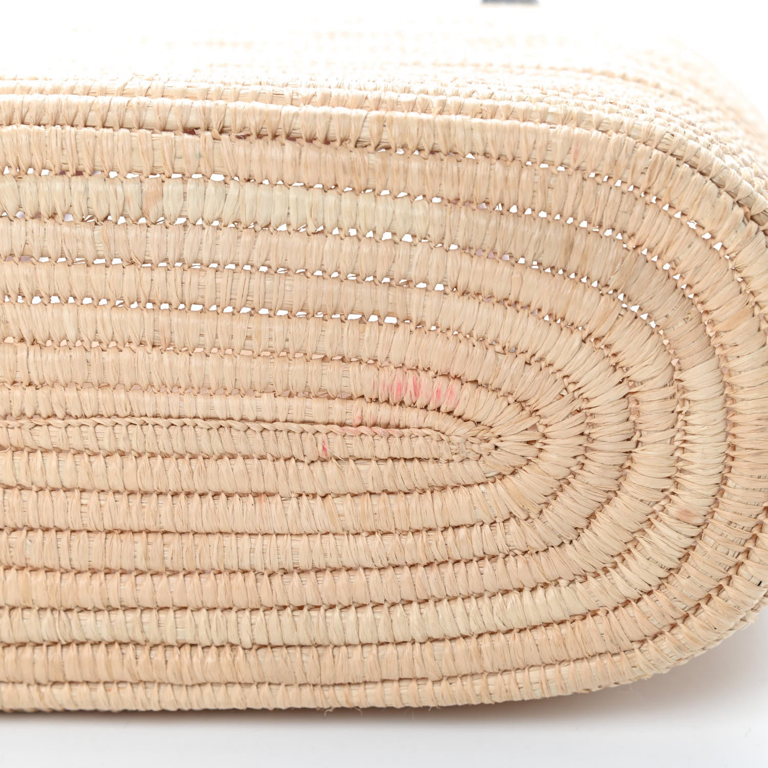 Loewe Raffia Square Basket Tote Bag Natural Tan 10 of 11