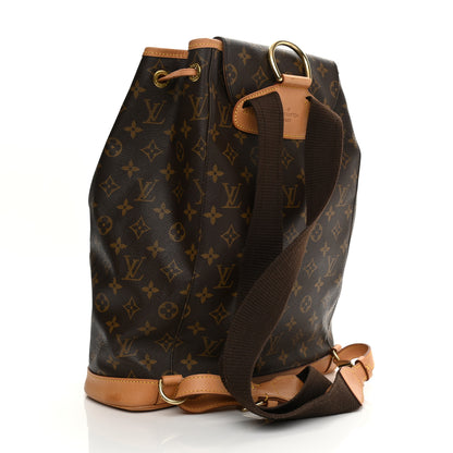 Louis Vuitton Monogram Montsouris GM Backpack 3 of 12