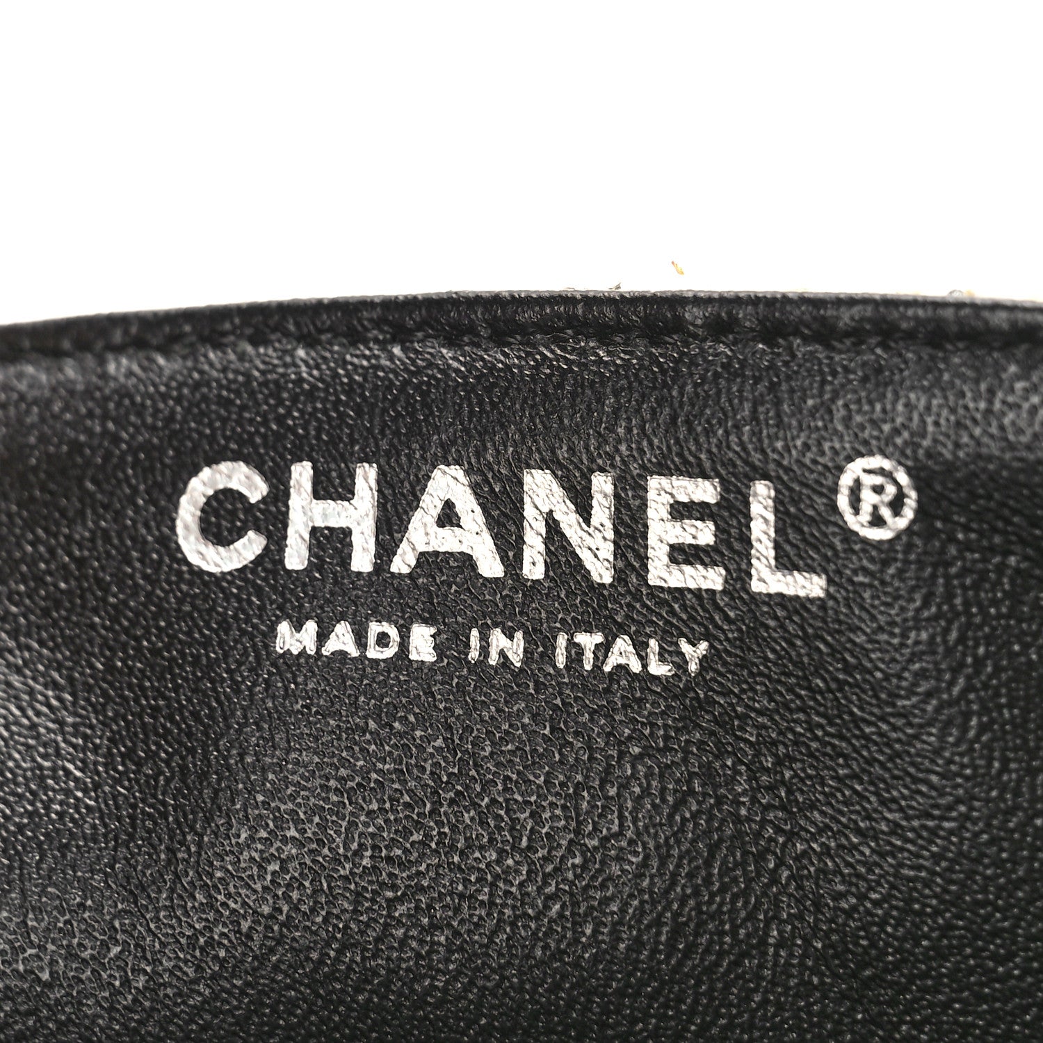 Chanel Tweed East West Flap Black White 6 of 9