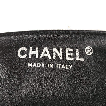 Chanel Tweed East West Flap Black White 6 of 9