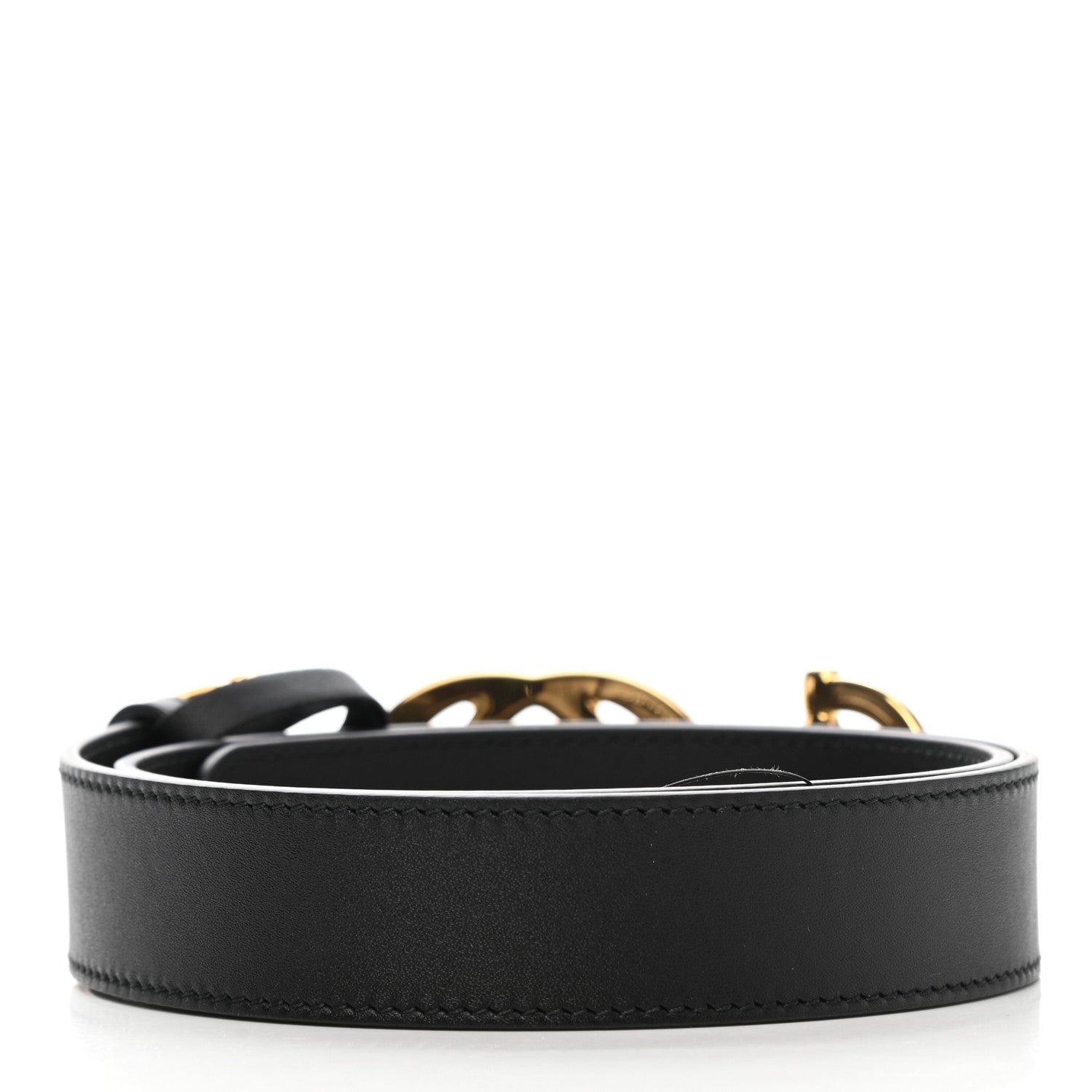 Gucci Calfskin Zumi 30mm Belt 70 28 Black 2 of 5
