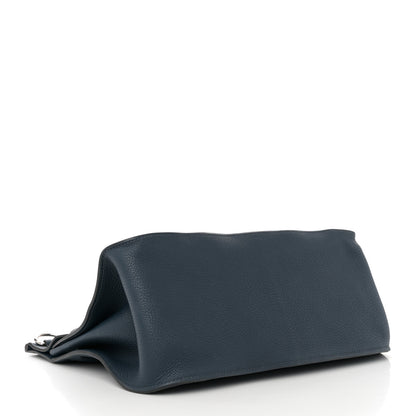 Hermes Taurillon Clemence Jypsiere 34 Bleu de Prusse 4 of 15