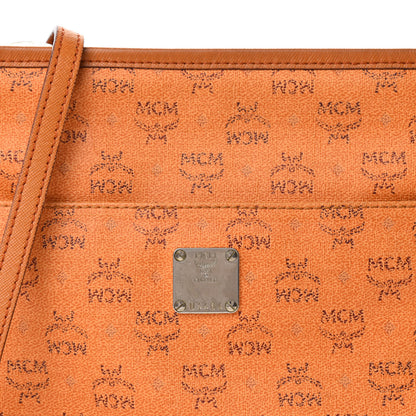 MCM Coated Canvas Messenger Orange 11 of 11