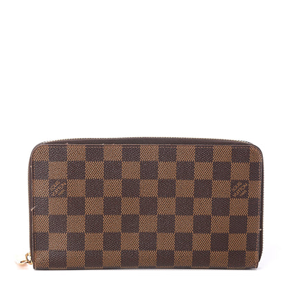 Louis Vuitton Damier Ebene Zippy Organizer Wallet 1 of 7