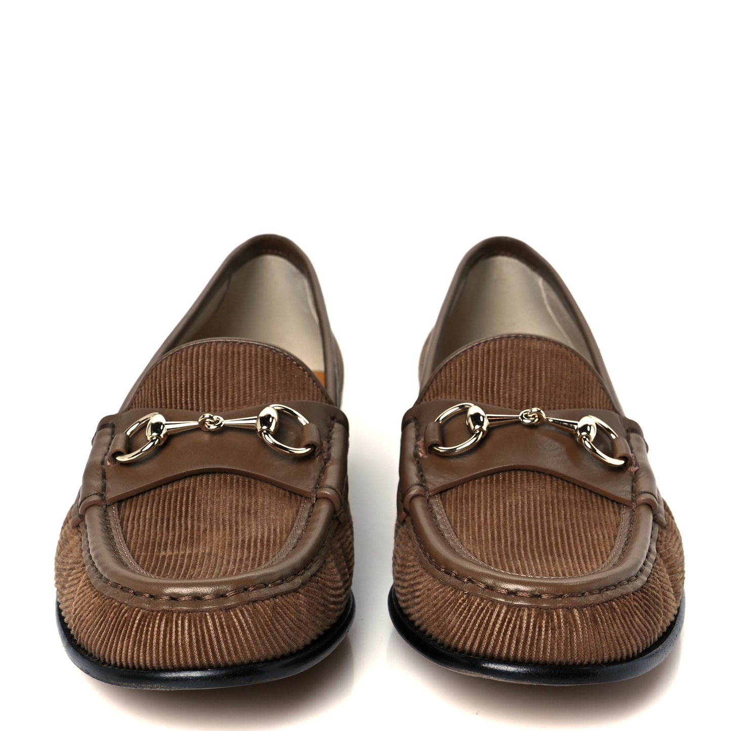 Corduroy Womens 1953 Horsebit Loafers 38.5 Velvety Camel
