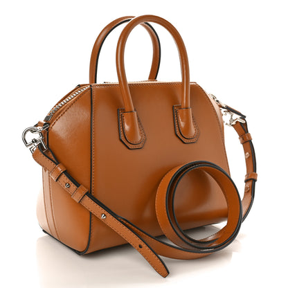 Givenchy Shiny Lord Calfskin Mini Antigona Camel 3 of 7