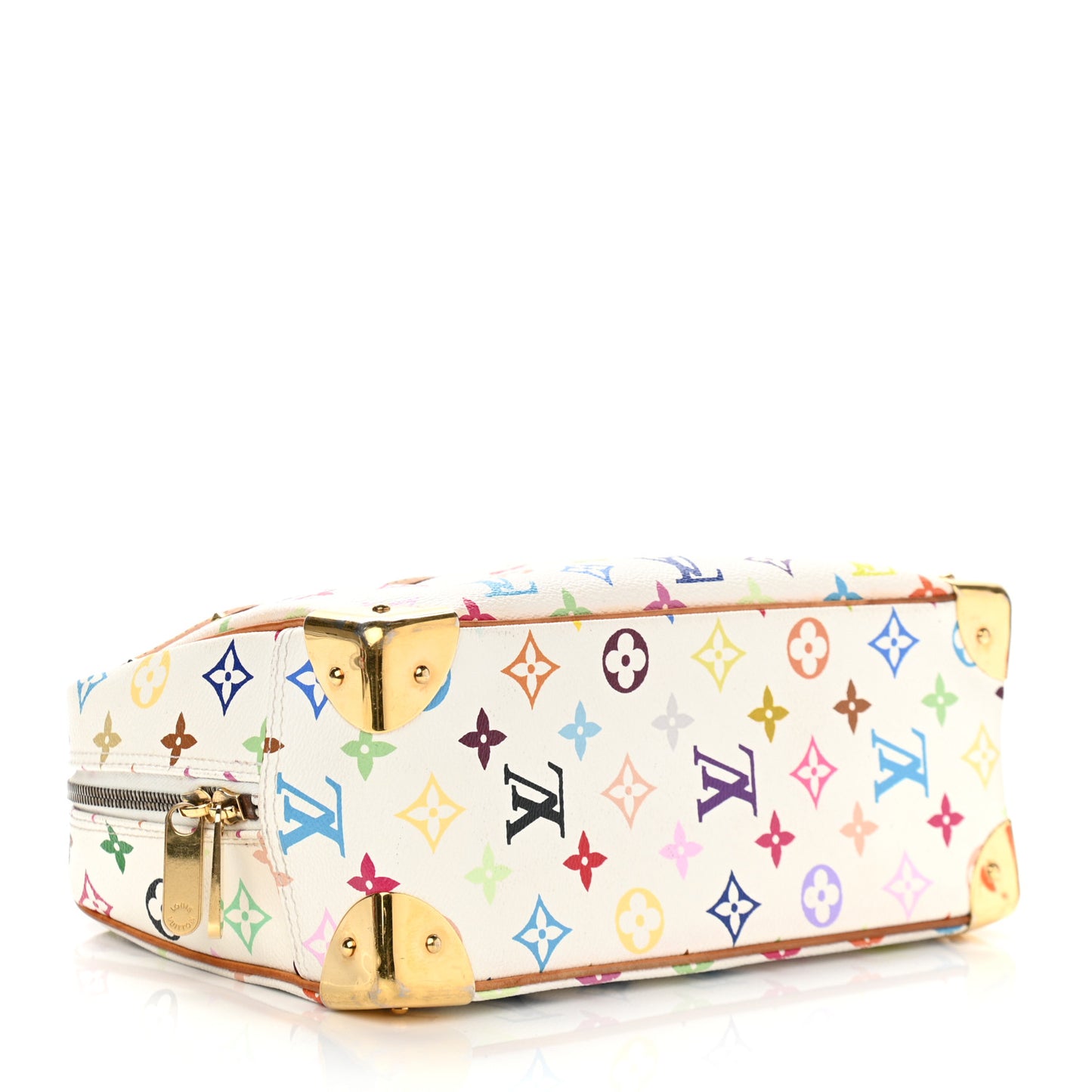 Monogram Multicolor Trouville White