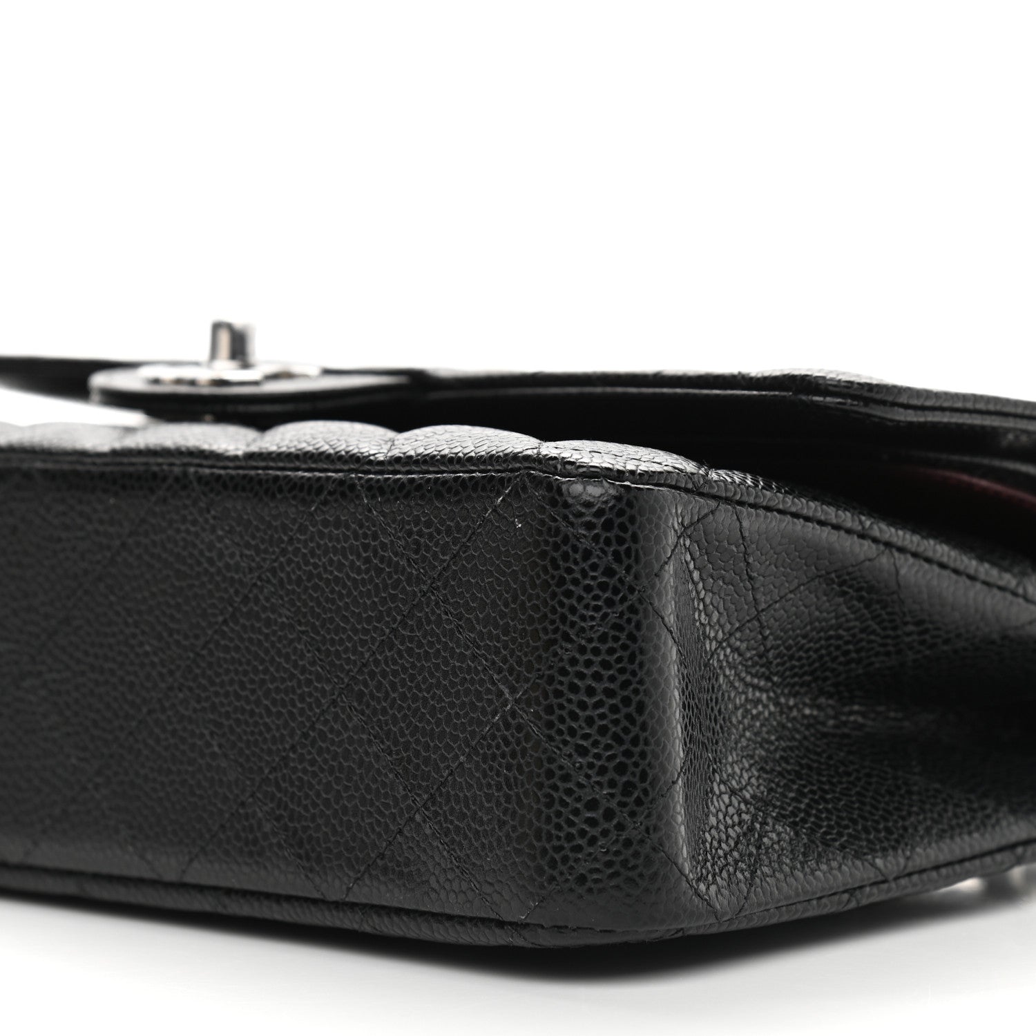 Chanel Caviar Quilted Medium Double Flap Black 9 of 9