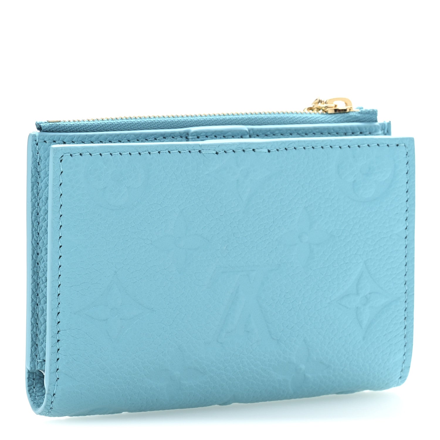 Louis Vuitton X TM Empreinte Monogram Lisa Wallet Kabira Blue 3 of 8