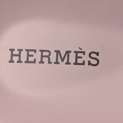 Hermes Nappa Womens Infra Sandals 37 Rose Porcelaine 9 of 11