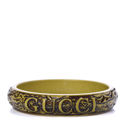 Gucci Resin Flora Bracelet L Green 1 of 6