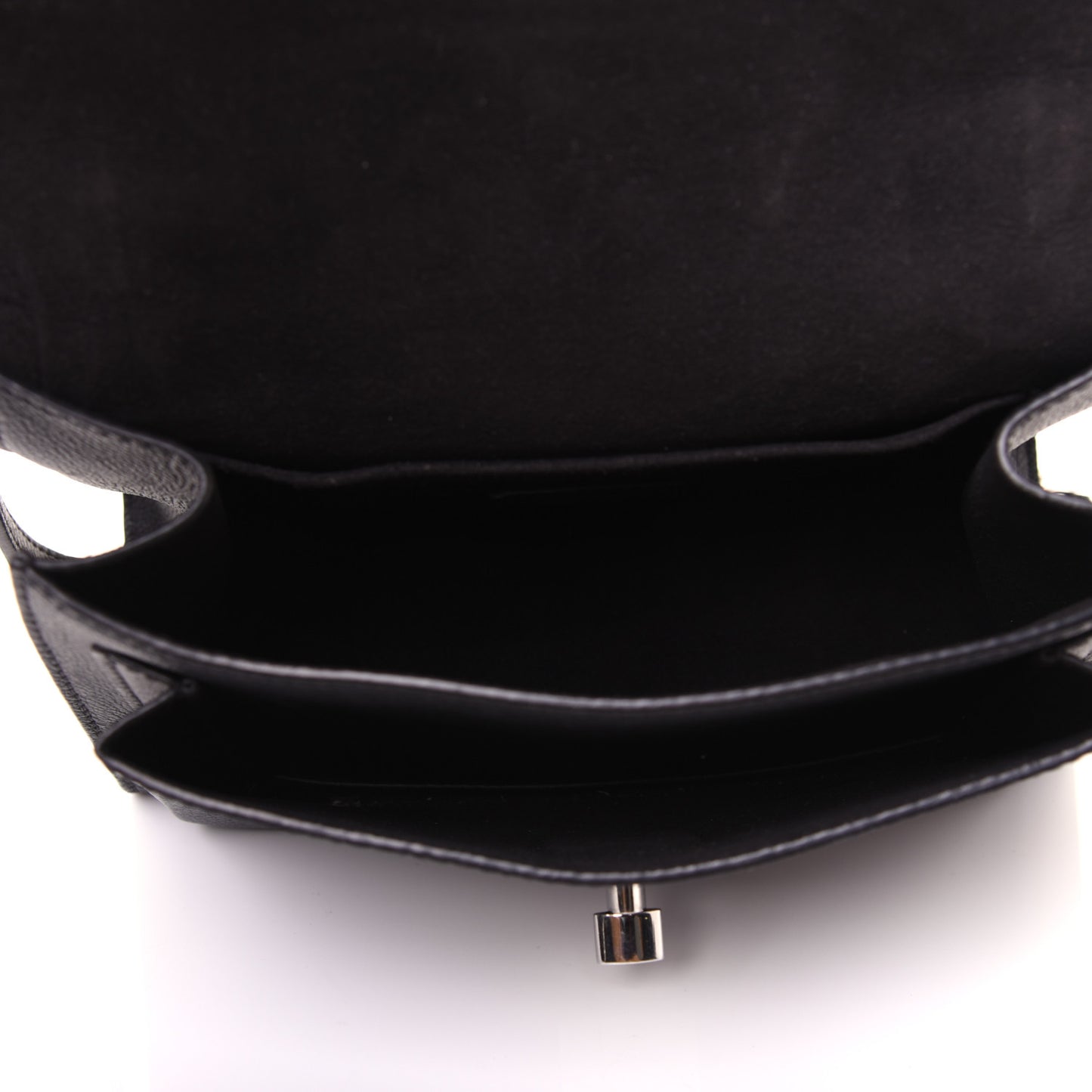 Soft Calfskin My Lockme Chain Bag BB Black