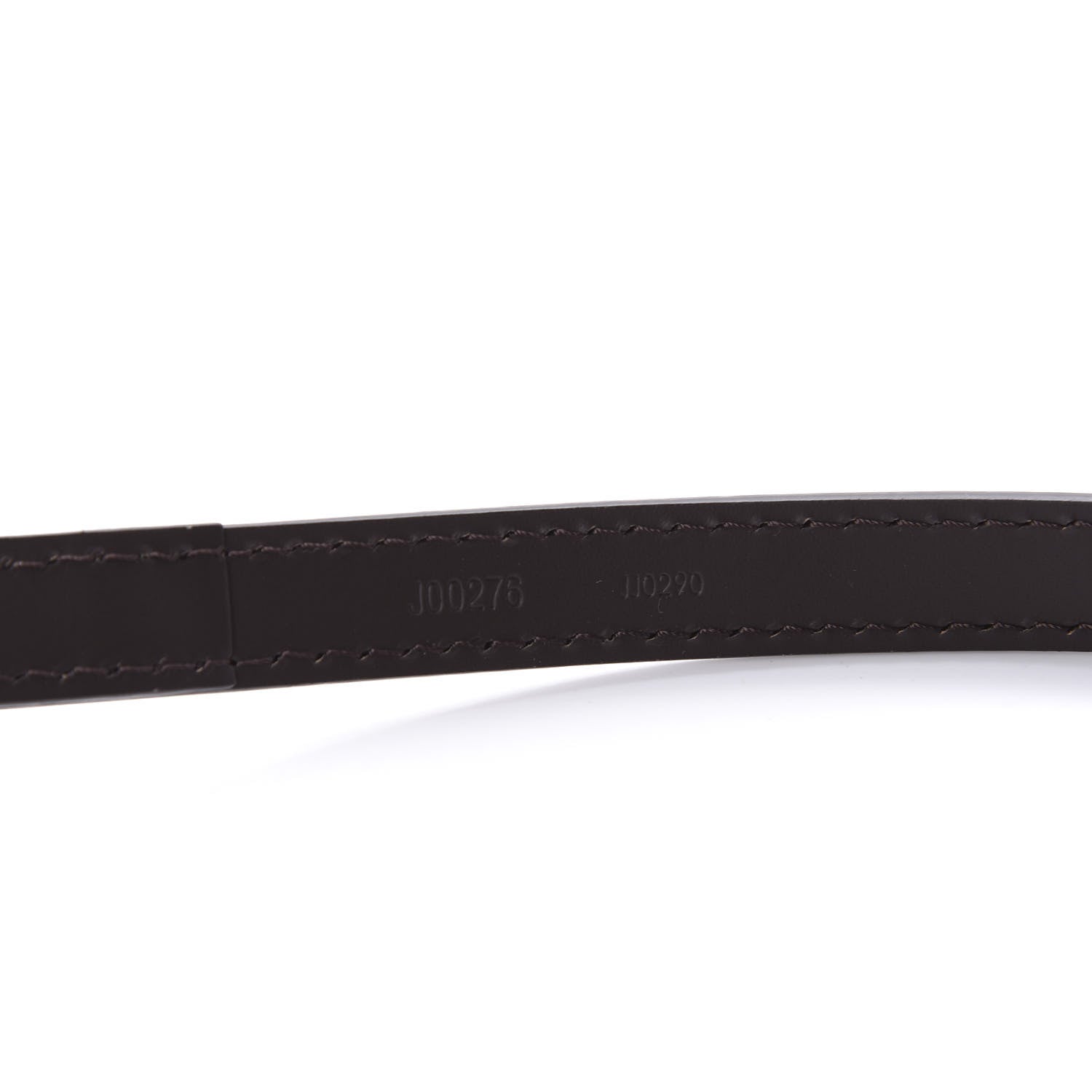 Louis Vuitton Calfskin 16mm Adjustable Shoulder Strap Brown 3 of 5