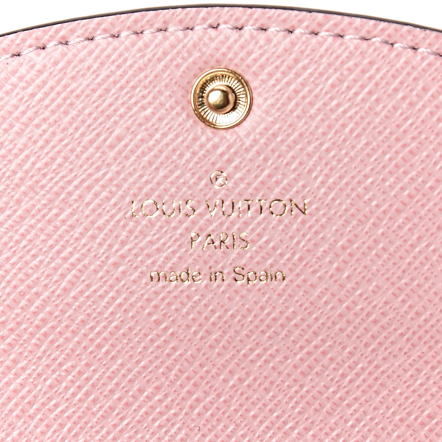 Louis Vuitton Damier Ebene Rosalie Coin Purse Rose Ballerine 6 of 7