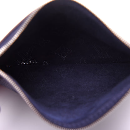Louis Vuitton Mahina Girolata Zipped Pocket Marine 5 of 8
