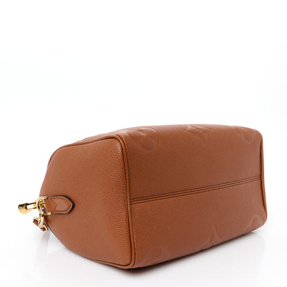 Louis Vuitton Empreinte Monogram Giant Speedy Bandouliere 25 Cognac 4 of 11