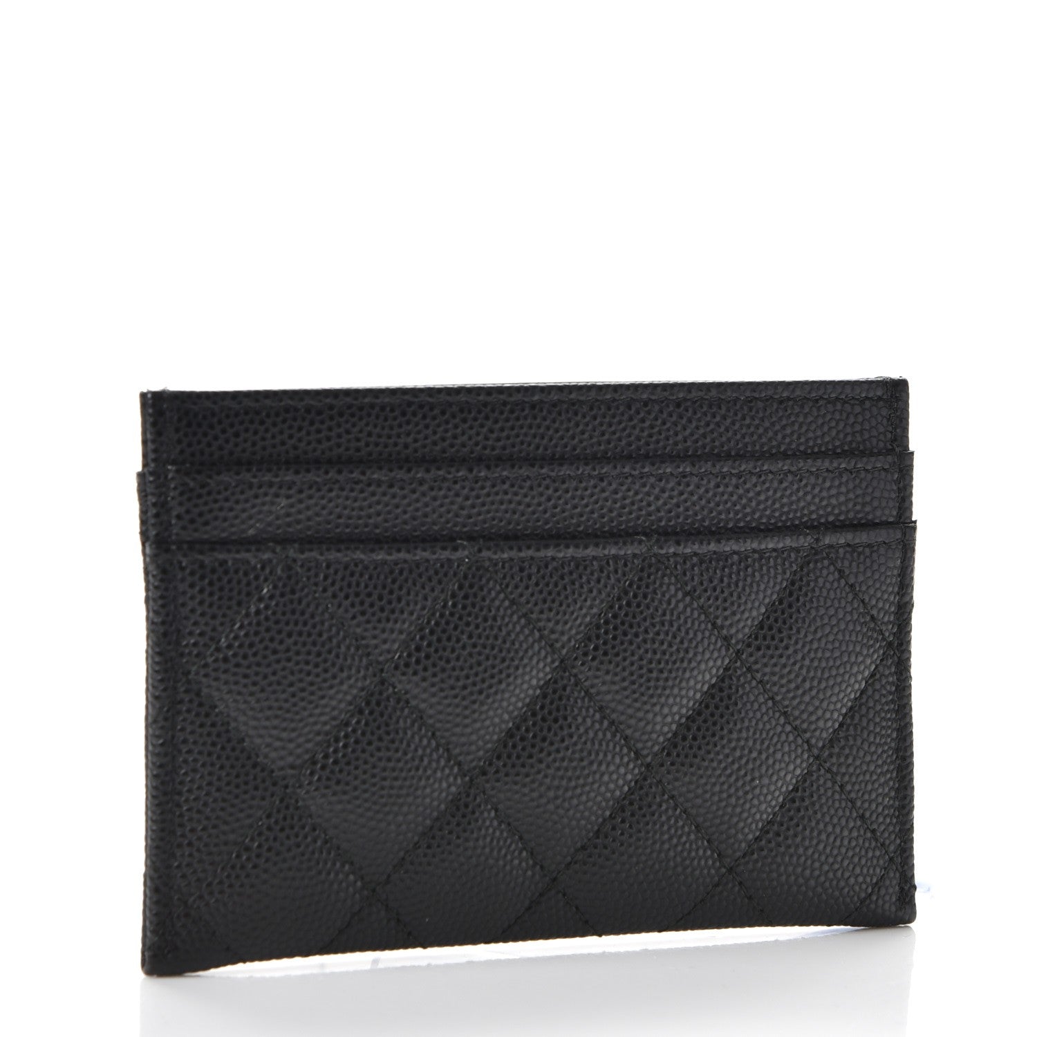 Chanel Caviar Quilted Boy Card Holder Black 3 of 9