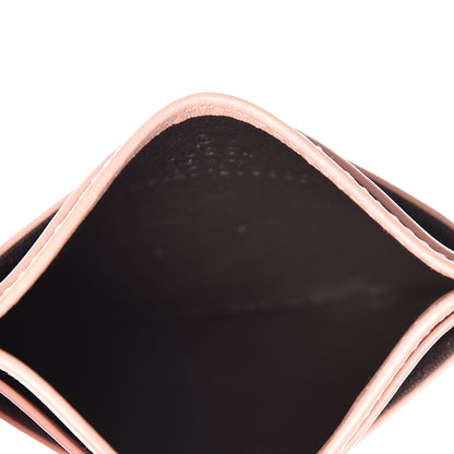 Gucci Calfskin Matelasse GG Marmont Card Holder Perfect Pink 5 of 11