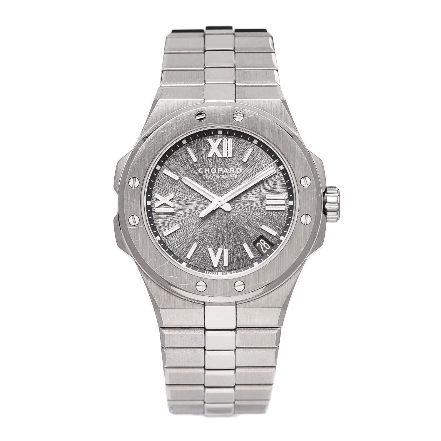 Chopard Lucent Steel 41mm Alpine Eagle Automatic Watch Grey 1 of 6