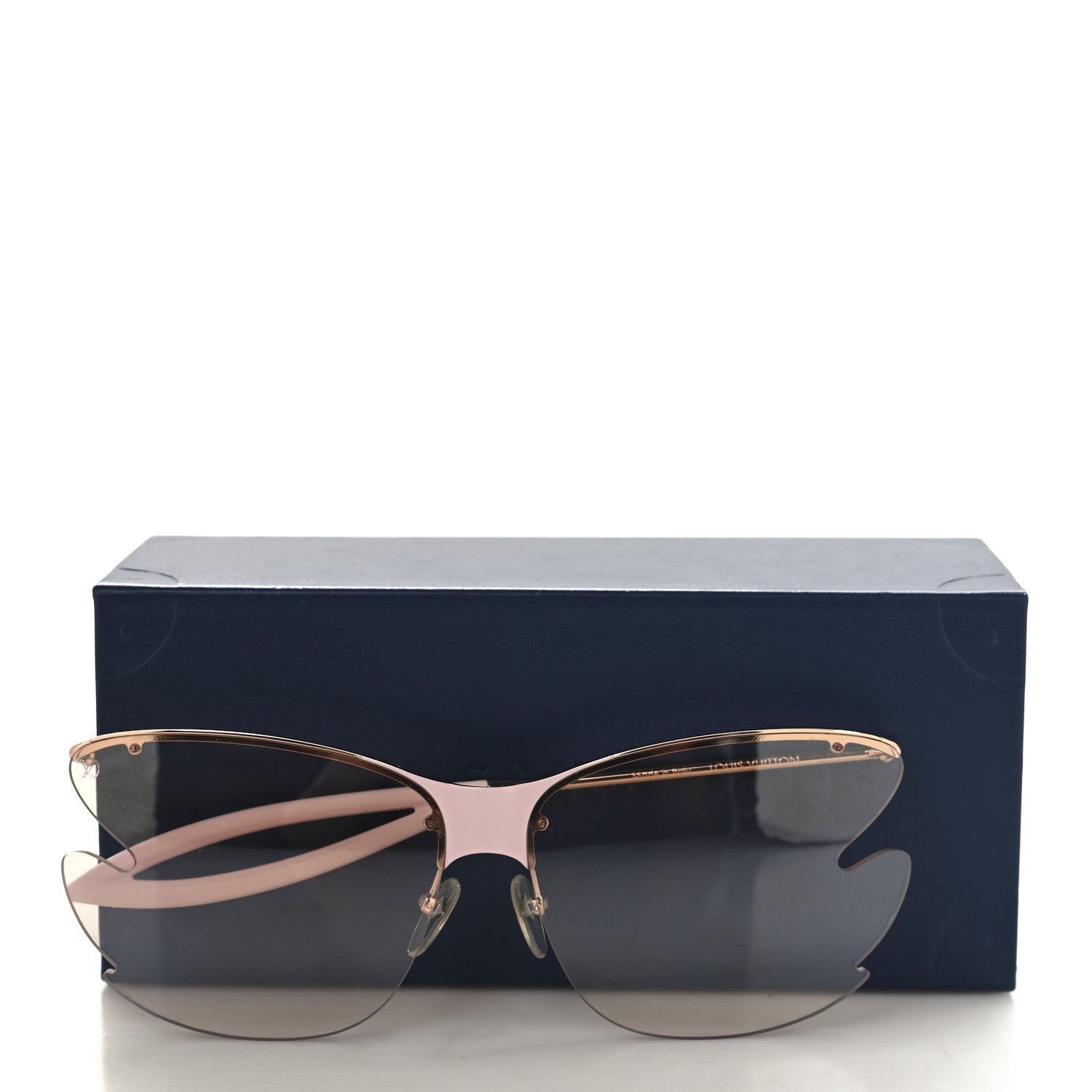 Louis Vuitton Bohemian Vuittony Square Sunglasses Z1234W Pink 7 of 7