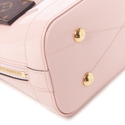 Louis Vuitton Patent Monogram Alma BB Rose Ballerine 6 of 8