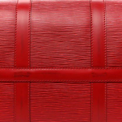 Louis Vuitton Epi Keepall 45 Castillan Red 20 of 21