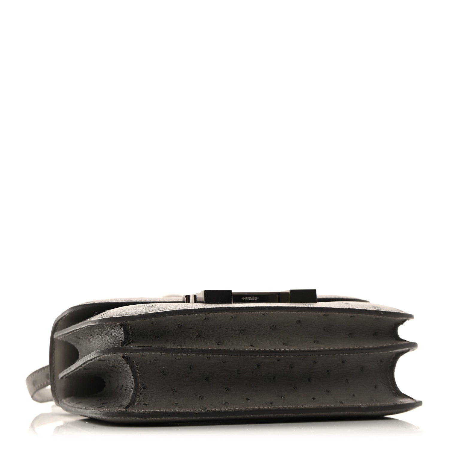 Hermes Ostrich Constance 18 Gris Meyer 5 of 11
