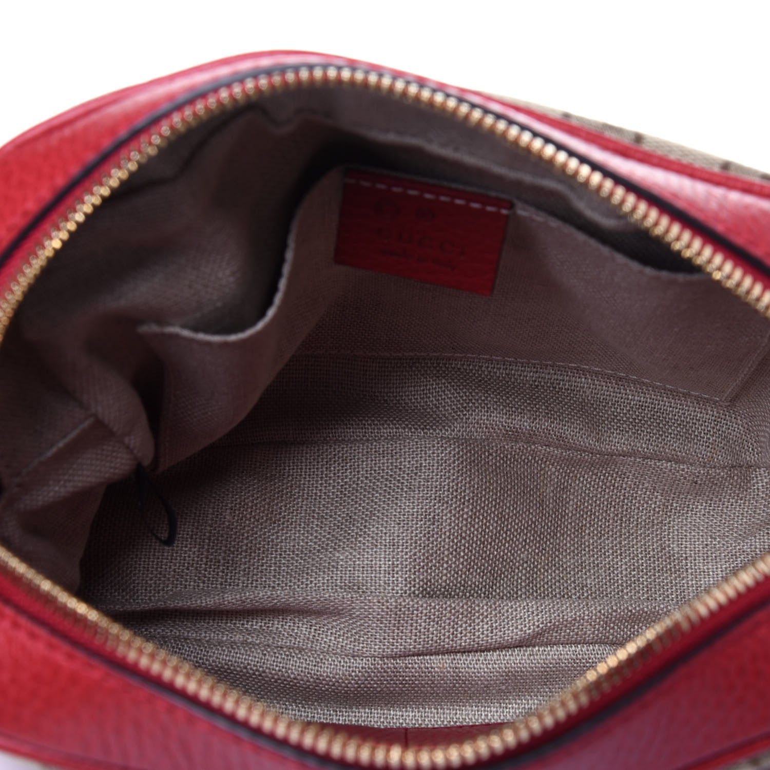 Gucci Monogram Mini Bree Messenger Bag Red 4 of 10