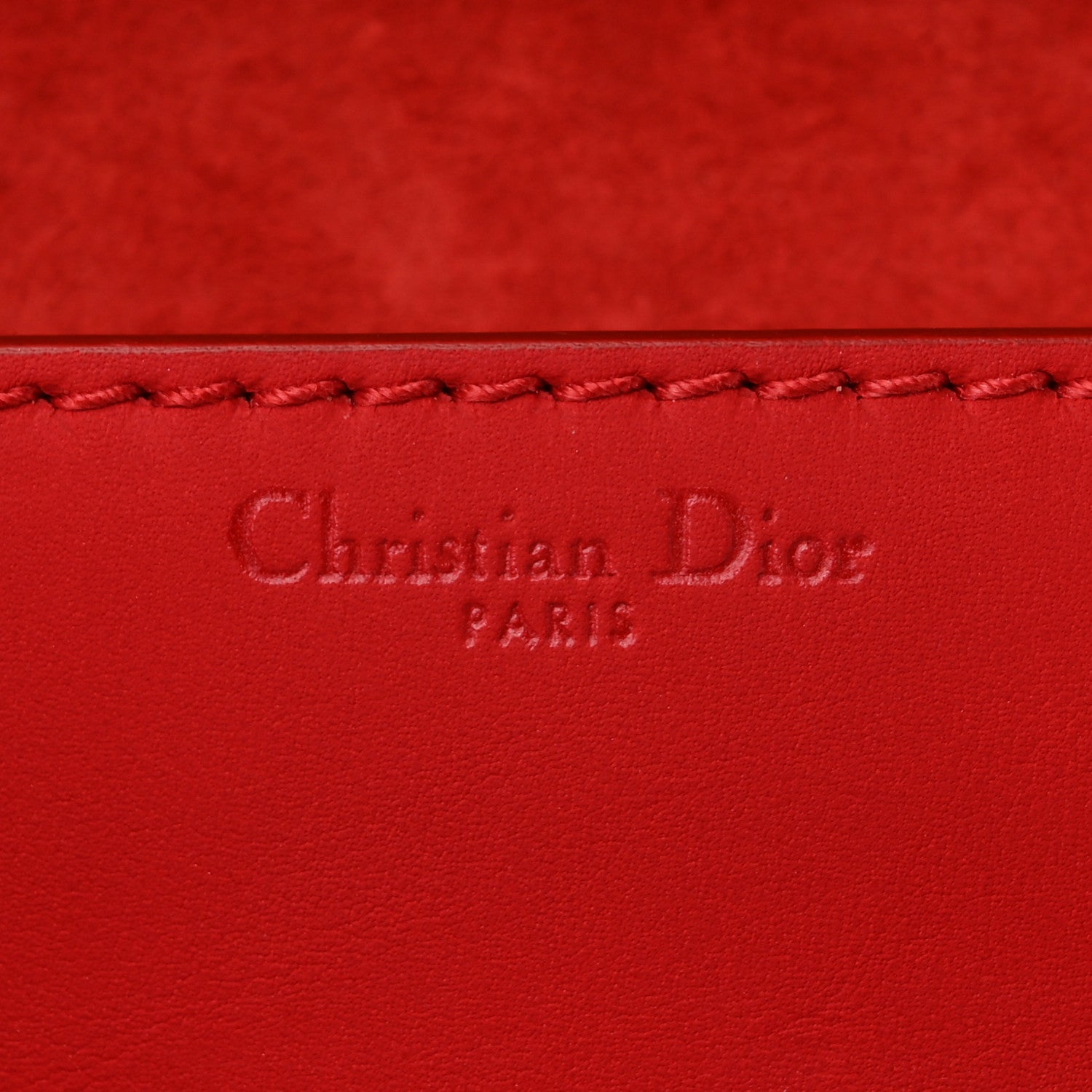 Christian Dior Ultra Matte Calfskin Mini J'Adior Chain Flap Bag Red 6 of 10