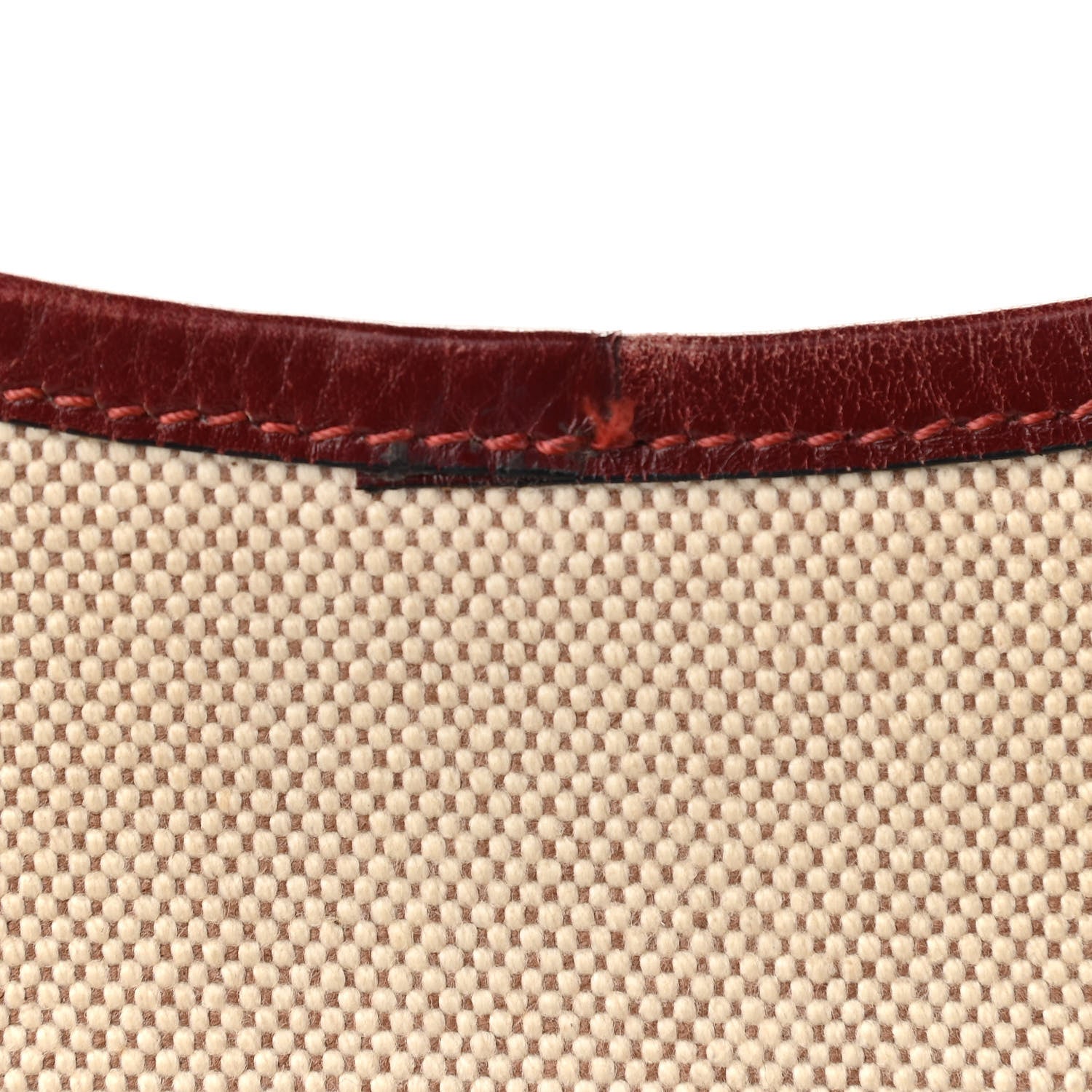 Hermes Toile Sako 32 Natural Rouge H 14 of 22