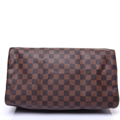 Louis Vuitton Damier Ebene Speedy Bandouliere 35 9 of 12