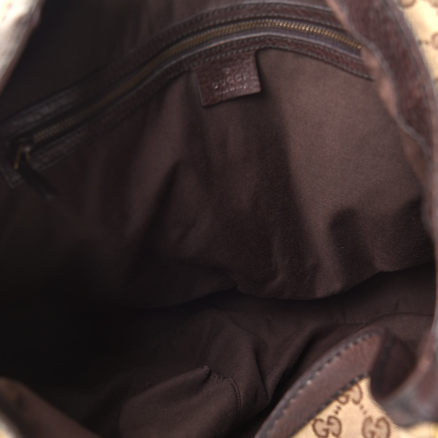 Monogram Large Jockey Hobo Dark Brown