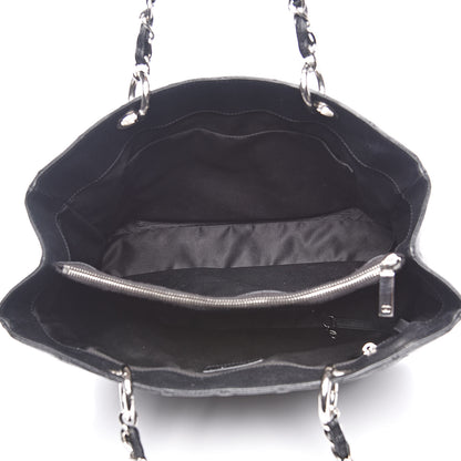 Chanel Caviar Quilted Grand Shopping Tote GST Black 6 of 16