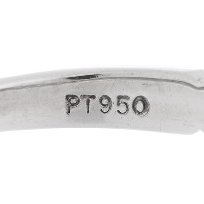 Tiffany Platinum Diamond 3.5mm Forever Half Circle Band Ring 51 5.75 5 of 6