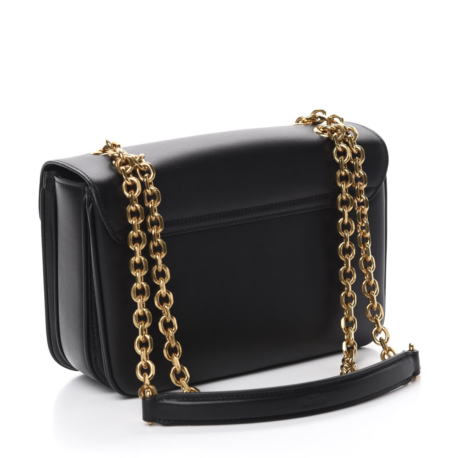 Celine Shiny Calfskin Medium C Bag Black 3 of 11