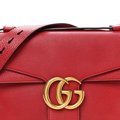 Gucci Cellarius Calfskin GG Marmont Shoulder Bag Vulcanic Red 8 of 11