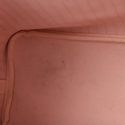 Louis Vuitton Damier Ebene Neo Neverfull MM Rose Ballerine 8 of 13