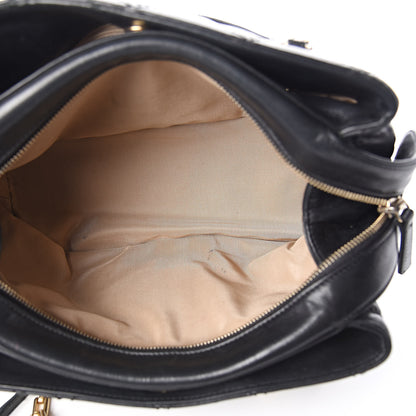 Chanel Calfskin Quilted Retro Chain Tote Black 5 of 14