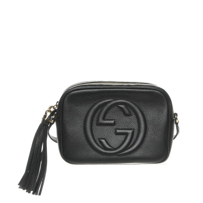 Gucci Pebbled Calfskin Small Soho Disco Bag Black 1 of 7